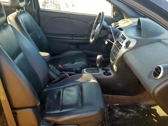 1G8AW15B06Z202662 - 2006 SATURN ION LEVEL BLACK photo 5