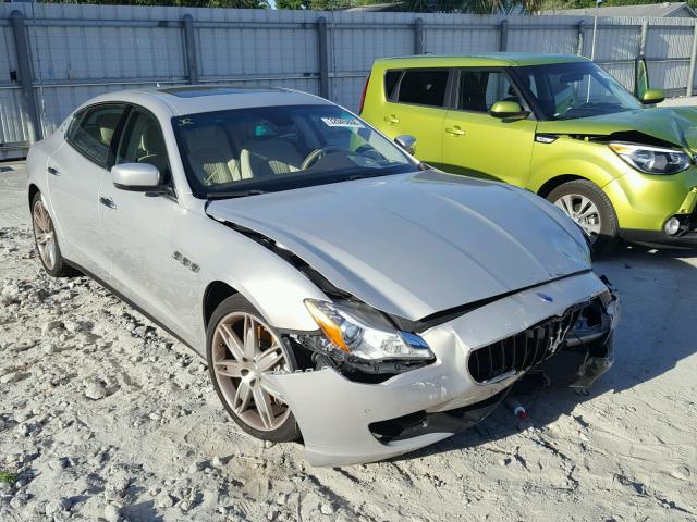 ZAM56RRA6F1142338 - 2015 MASERATI QUATTROPOR BEIGE photo 1