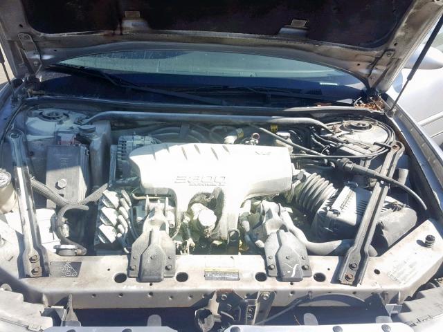 2G4WB55K821142336 - 2002 BUICK REGAL LS SILVER photo 7