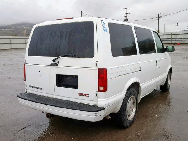 1GKEL19X63B515889 - 2003 GMC SAFARI XT WHITE photo 4