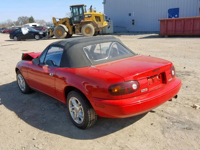 JM1NA3535T0703010 - 1996 MAZDA MX-5 MIATA RED photo 3