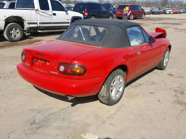 JM1NA3535T0703010 - 1996 MAZDA MX-5 MIATA RED photo 4