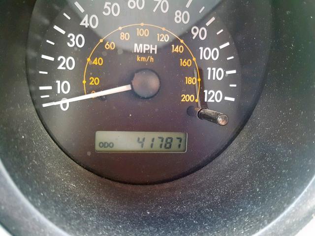 KL1TD526X5B490398 - 2005 CHEVROLET AVEO BASE წითელი ფოტო 8