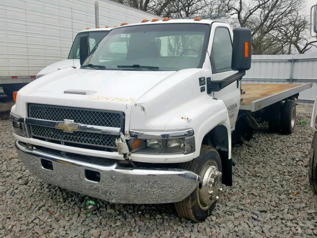 1GBE5C1206F416021 - 2006 CHEVROLET C5500 C5C0 WHITE photo 2