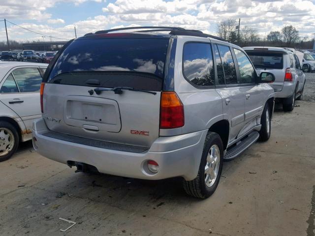 1GKDT13S152275601 - 2005 GMC ENVOY GRAY photo 4