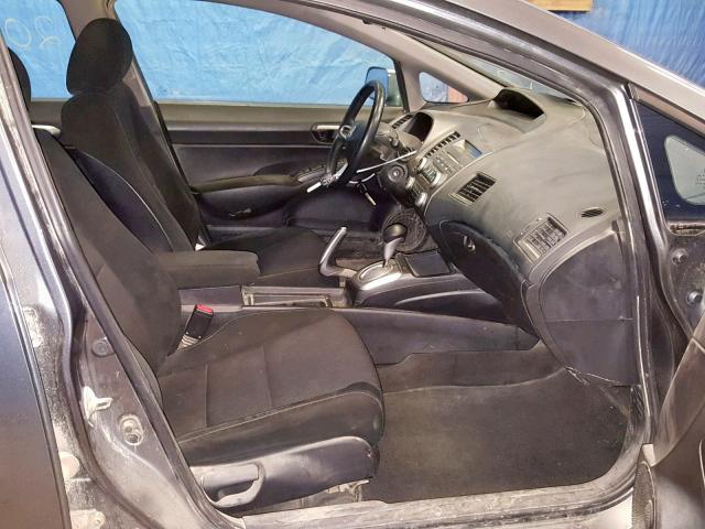2HGFA16679H324470 - 2009 HONDA CIVIC LX-S Boz foto 5