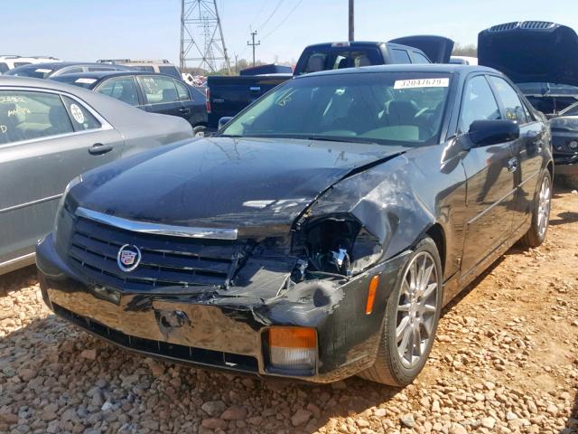 1G6DP577760186953 - 2006 CADILLAC CTS HI FEA BLACK photo 2