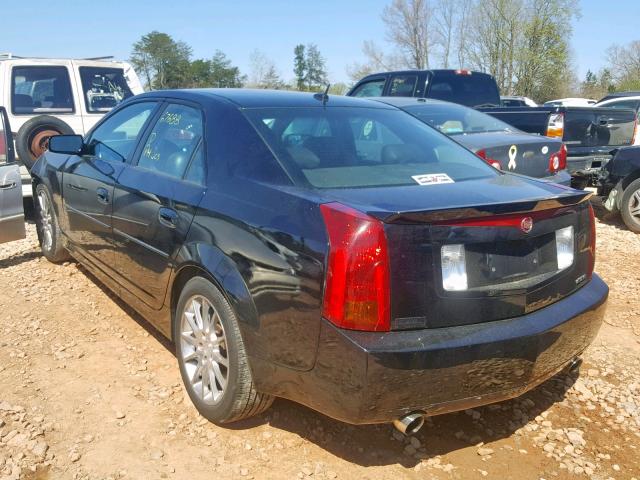 1G6DP577760186953 - 2006 CADILLAC CTS HI FEA BLACK photo 3