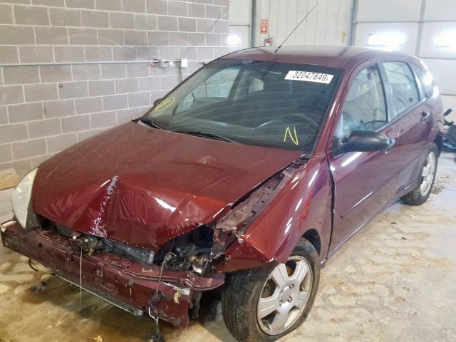 1FAHP37N46W238429 - 2006 FORD FOCUS ZX5 BURGUNDY photo 2