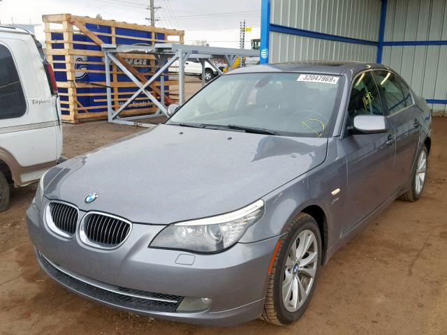 WBANV93509C135622 - 2009 BMW 535 XI BLUE photo 2