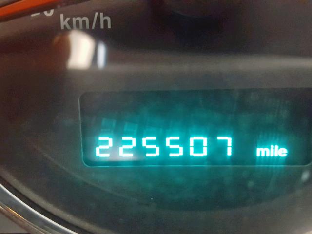 1J8HG58277C567664 - 2007 JEEP COMMANDER BLACK photo 8