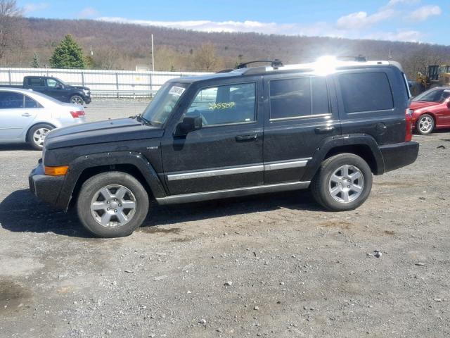 1J8HG58277C567664 - 2007 JEEP COMMANDER BLACK photo 9