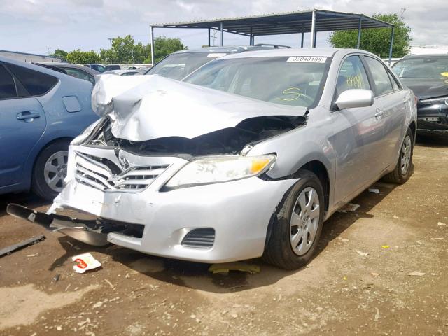 4T4BF3EK4BR157577 - 2011 TOYOTA CAMRY BASE SILVER photo 2