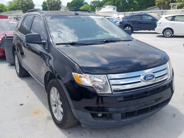 2FMDK38CX7BA62165 - 2007 FORD EDGE SEL BLACK photo 1