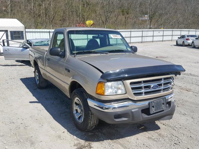 1FTYR10D02PB66823 - 2002 FORD RANGER GOLD photo 1