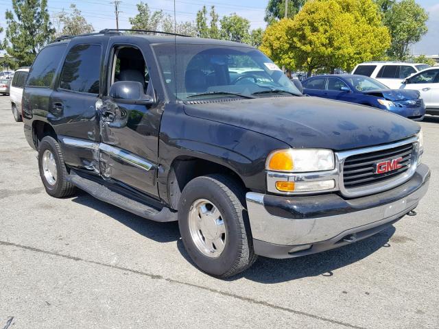 1GKEC13TX3R262914 - 2003 GMC YUKON BLACK photo 1