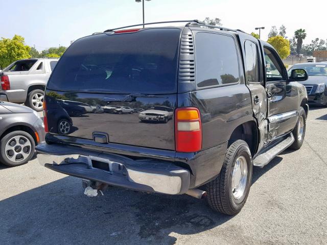 1GKEC13TX3R262914 - 2003 GMC YUKON BLACK photo 4