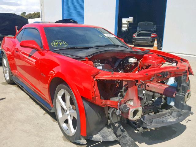 2G1FS1EEXE9700029 - 2014 CHEVROLET CAMARO Z28 RED photo 1