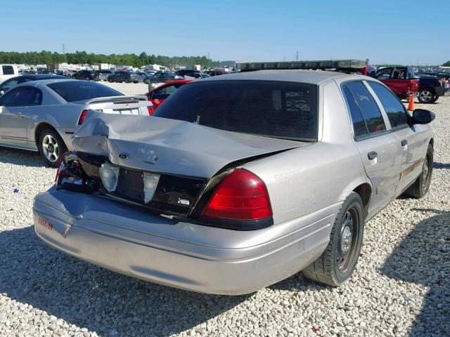 2FAHP71V59X123850 - 2009 FORD CROWN VICT GRAY photo 4