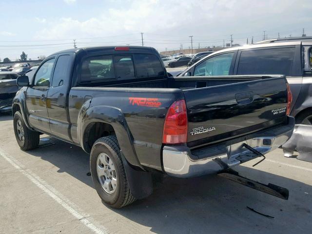 5TETU62N28Z556092 - 2008 TOYOTA TACOMA PRE BLACK photo 3