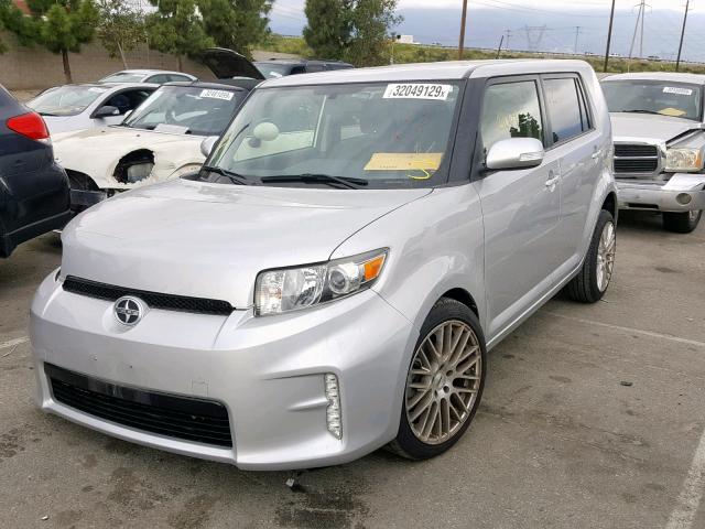 JTLZE4FE6EJ064388 - 2014 TOYOTA SCION XB 银色 照片 2