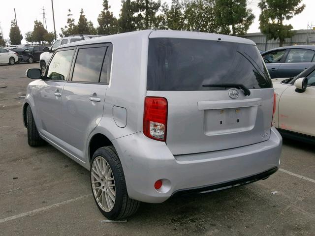 JTLZE4FE6EJ064388 - 2014 TOYOTA SCION XB 银色 照片 3