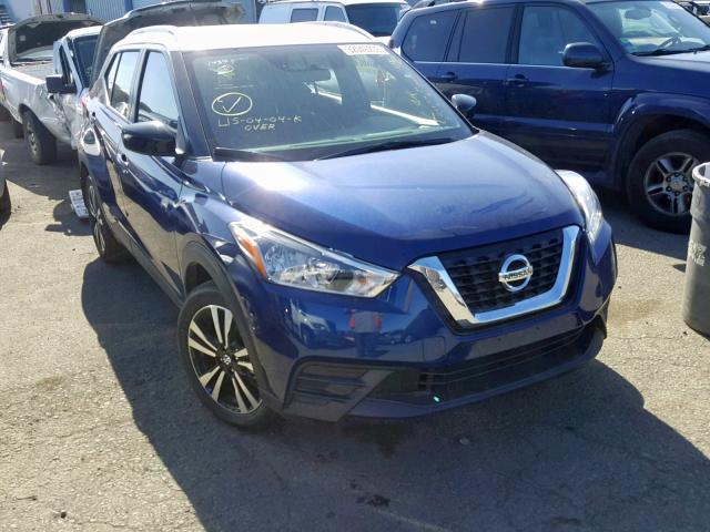 3N1CP5CU8JL538215 - 2018 NISSAN KICKS S BLUE photo 1