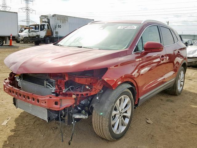 5LMCJ2D9XGUJ15649 - 2016 LINCOLN MKC SELECT RED photo 2