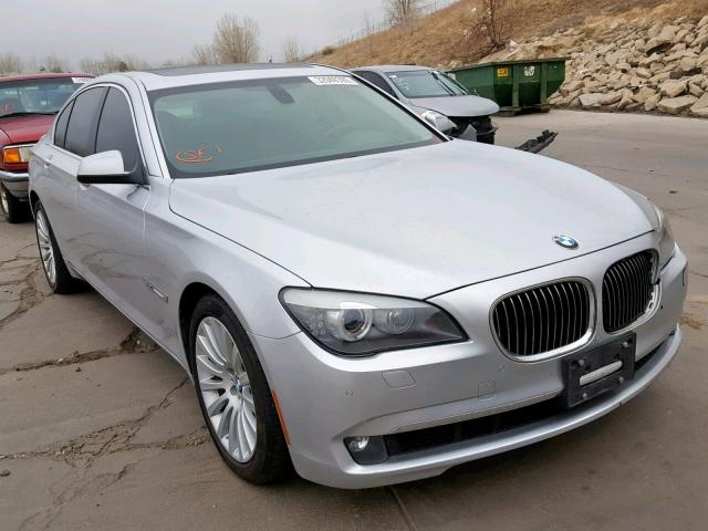 WBAKC6C57BC395271 - 2011 BMW 750I SILVER photo 1