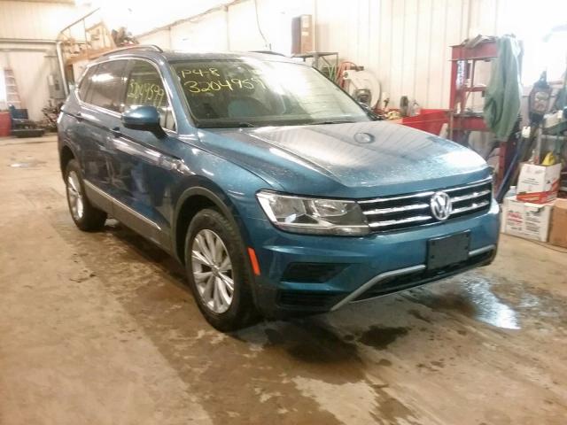 3VV2B7AXXJM059628 - 2018 VOLKSWAGEN TIGUAN SE BLUE photo 1