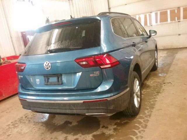 3VV2B7AXXJM059628 - 2018 VOLKSWAGEN TIGUAN SE BLUE photo 4