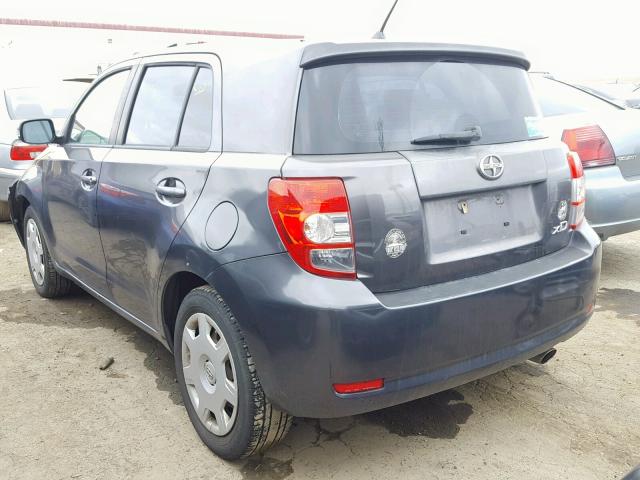 JTKKU10448J020627 - 2008 SCION XD GRAY photo 3