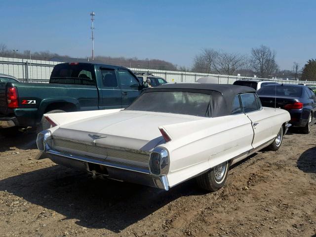 62F148290 - 1962 CADILLAC SERIES 62 WHITE photo 4