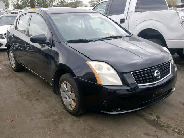 3N1AB61E18L664191 - 2008 NISSAN SENTRA 2.0 BLACK photo 1