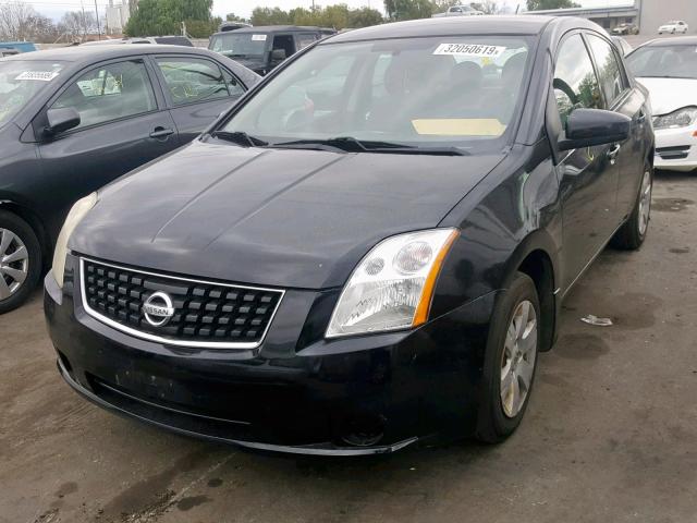 3N1AB61E18L664191 - 2008 NISSAN SENTRA 2.0 BLACK photo 2