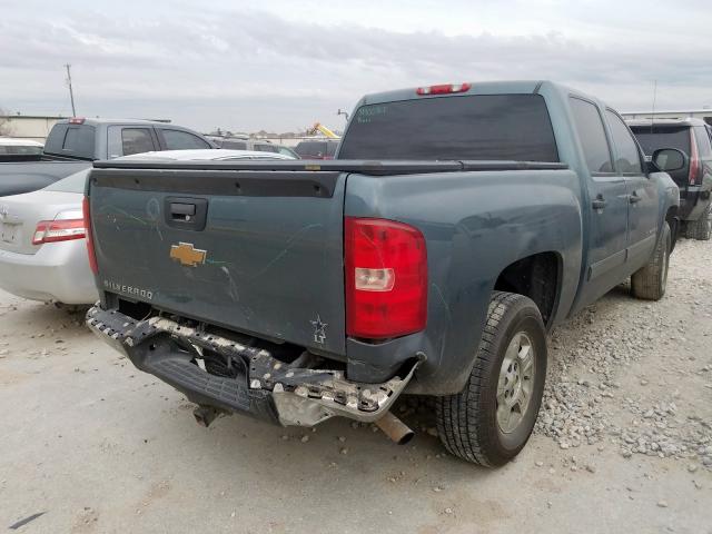 2GCEC13C971515196 - 2007 CHEVROLET SILVERADO C1500 CREW CAB  photo 4