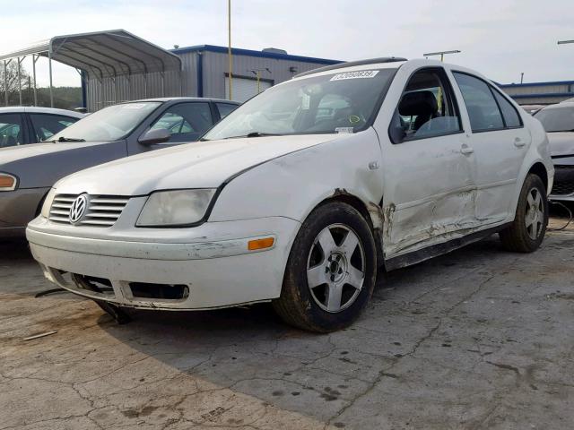 3VWSP69M32M092103 - 2002 VOLKSWAGEN JETTA GLS WHITE photo 2