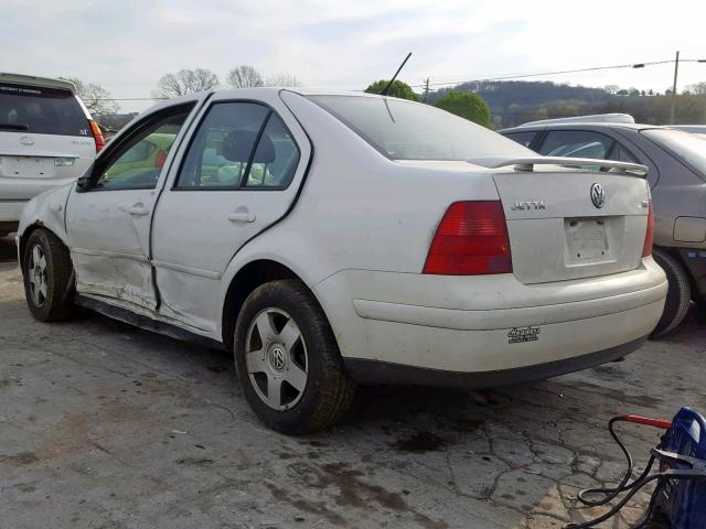 3VWSP69M32M092103 - 2002 VOLKSWAGEN JETTA GLS WHITE photo 3