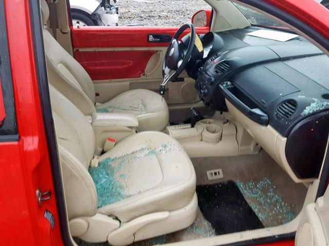 3VWCK31C14M421453 - 2004 VOLKSWAGEN NEW BEETLE Rot Foto 5