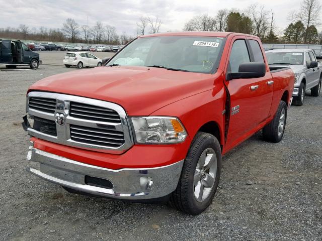 1C6RR7GT5GS165635 - 2016 RAM 1500 SLT RED photo 2