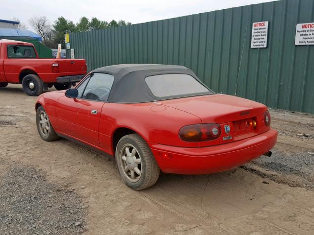 JM1NA3513N1302535 - 1992 MAZDA MX-5 MIATA RED photo 3