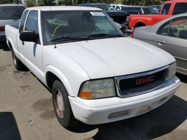 1GTCS19W728139941 - 2002 GMC SONOMA WHITE photo 1