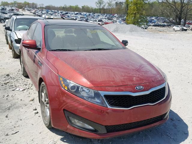 5XXGN4A79DG119639 - 2013 KIA OPTIMA EX RED photo 1