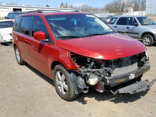 2V8HW34119R559330 - 2009 VOLKSWAGEN ROUTAN SE RED photo 1