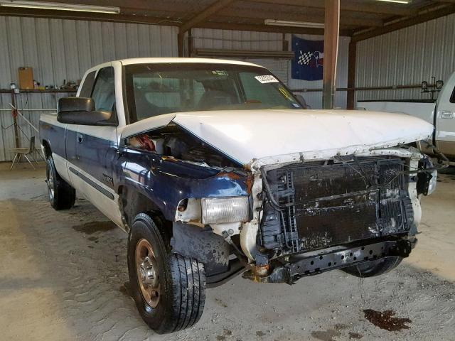 1B7KC23601J519847 - 2001 DODGE RAM 2500 WHITE photo 1