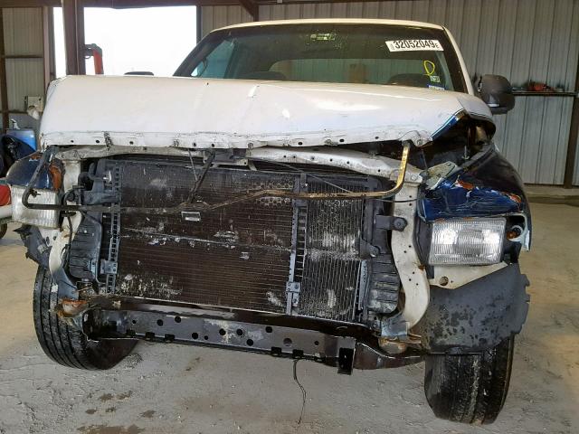 1B7KC23601J519847 - 2001 DODGE RAM 2500 WHITE photo 9