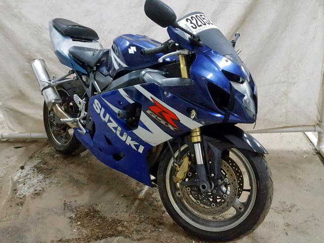 JS1GN7CA942105668 - 2004 SUZUKI GSX-R600 K BLUE photo 1