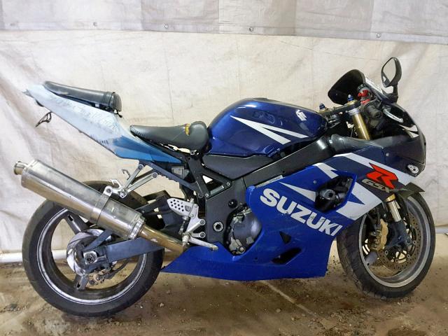 JS1GN7CA942105668 - 2004 SUZUKI GSX-R600 K BLUE photo 9