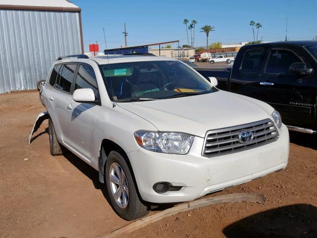 JTEDS41A582066906 - 2008 TOYOTA HIGHLANDER WHITE photo 1