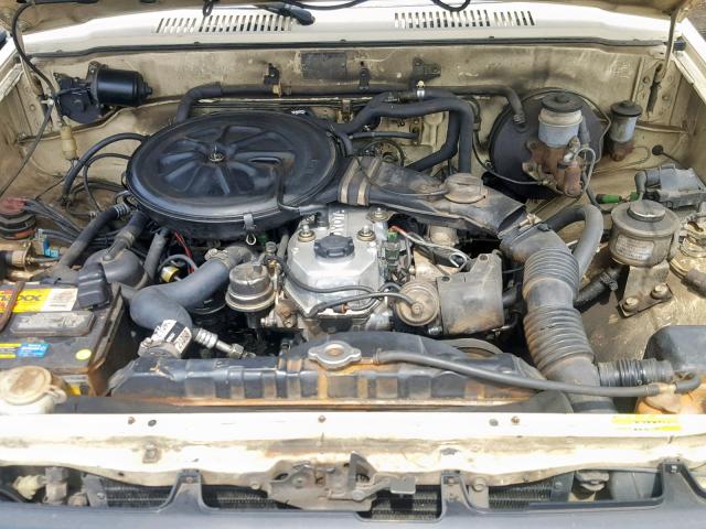 JT4RN66D9F5059291 - 1985 TOYOTA PICKUP XTR YELLOW photo 7